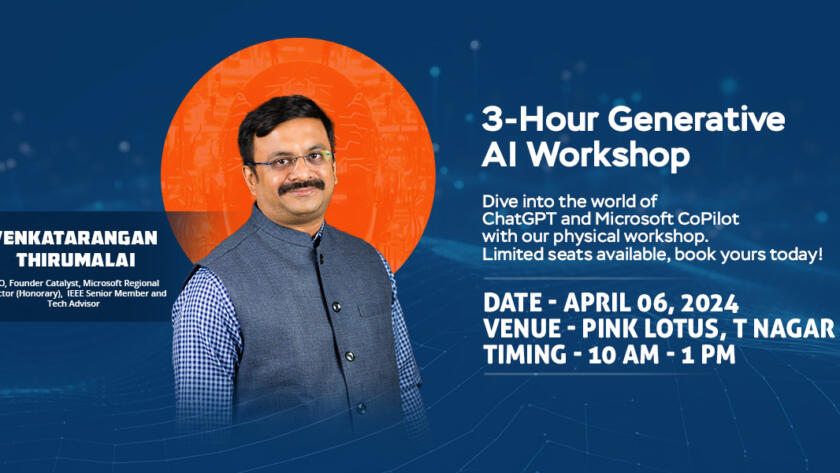 Generative AI Chatgpt Workshop in Chennai