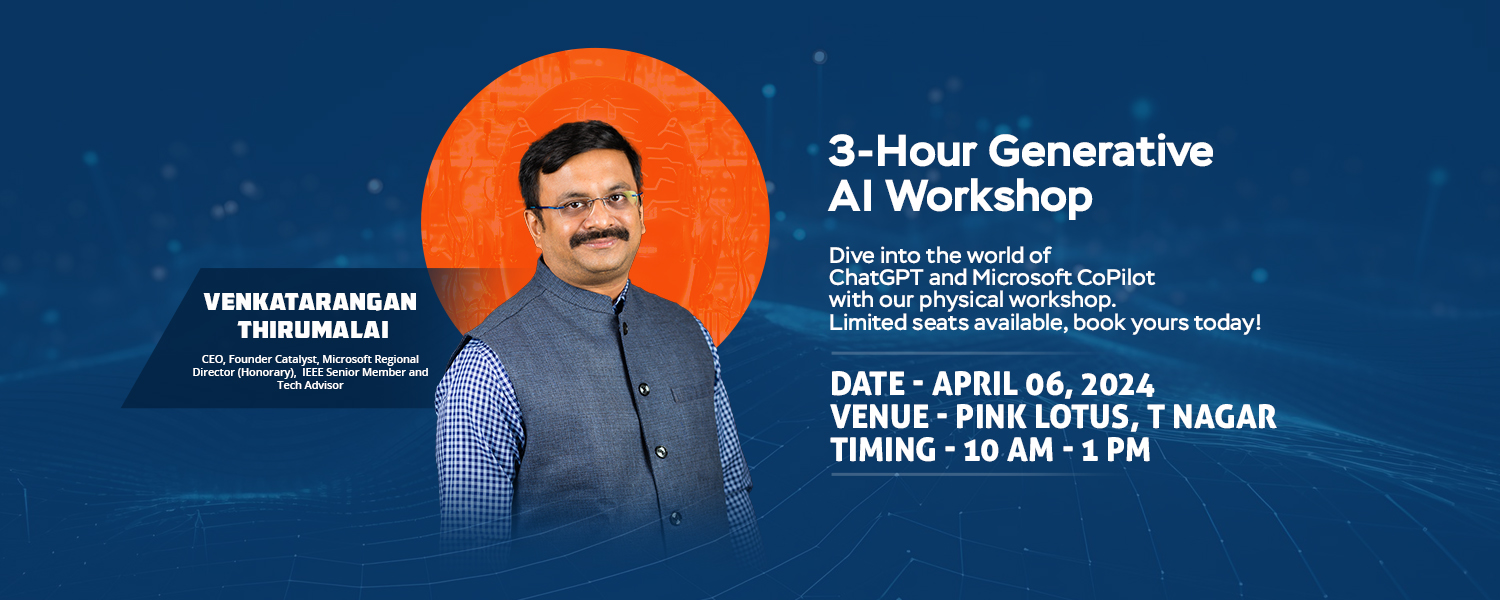 Generative AI Chatgpt Workshop in Chennai