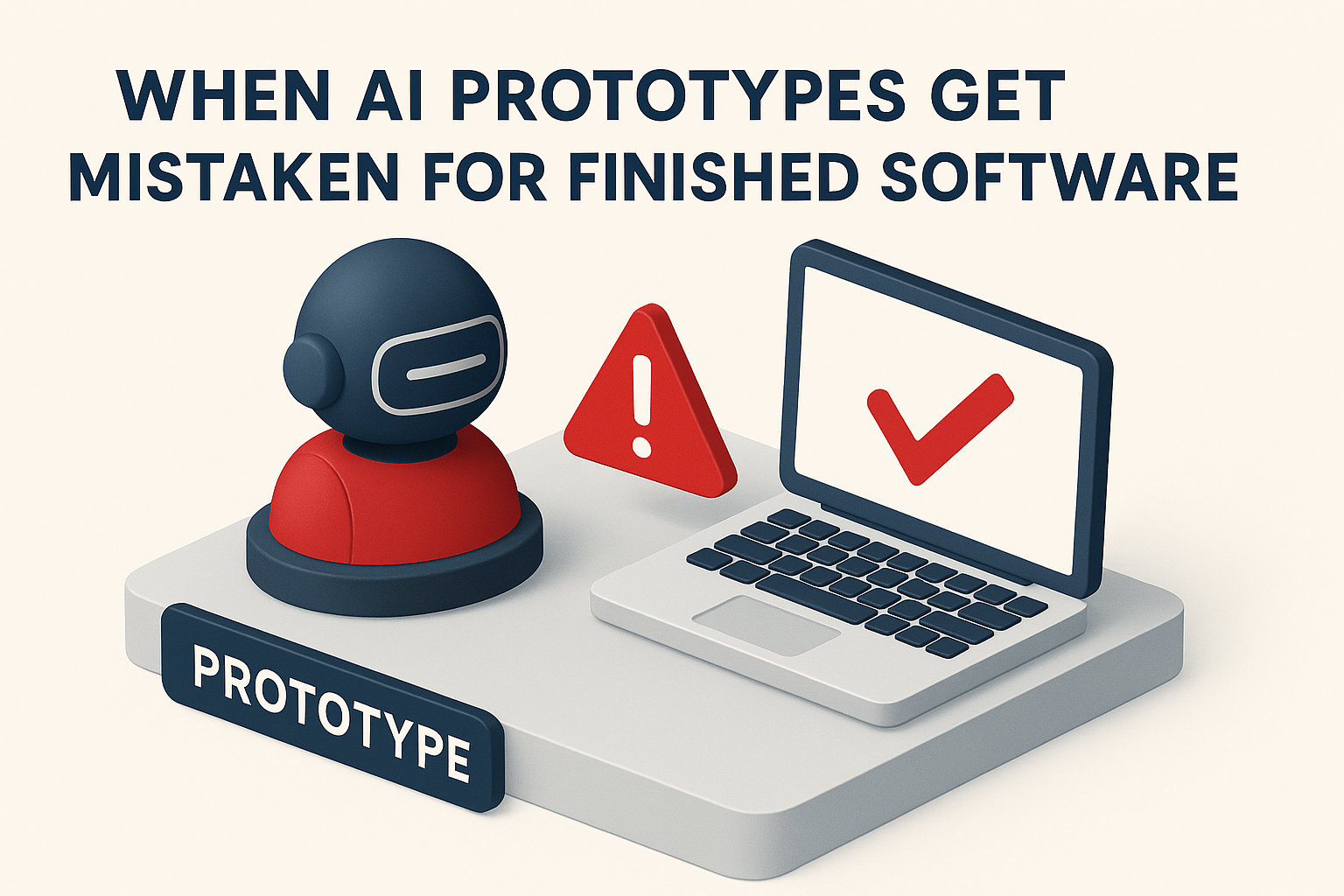 When AI prototypes get mistaken for finished software