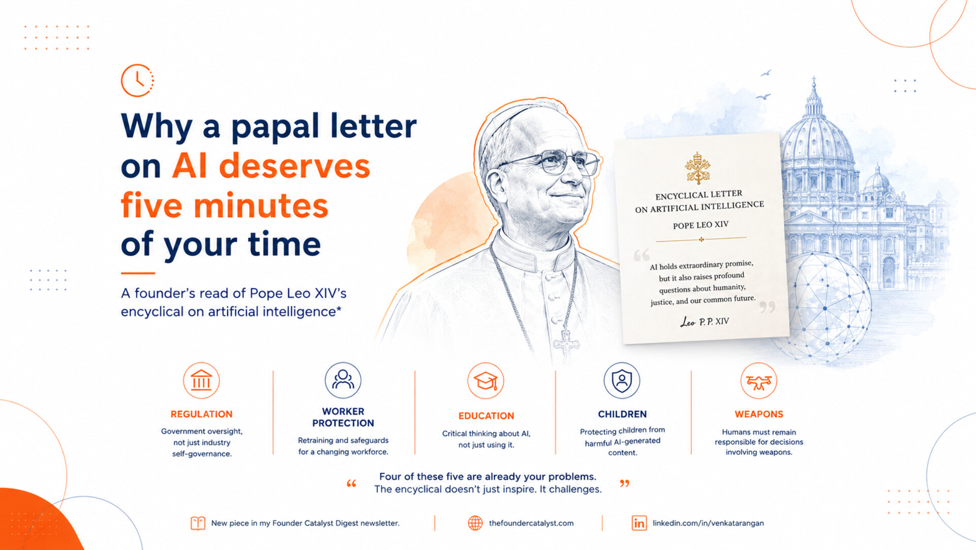Why a papal letter on AI deserves five minutes of your time